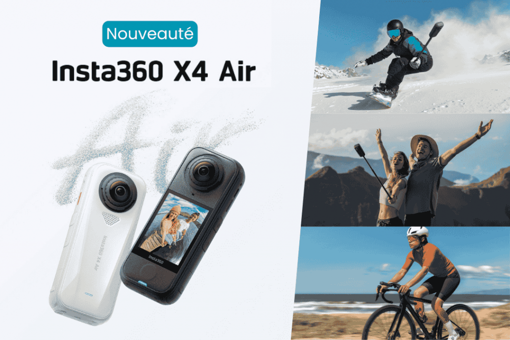 Article de présentation de la caméra Insta360 X4 Air
