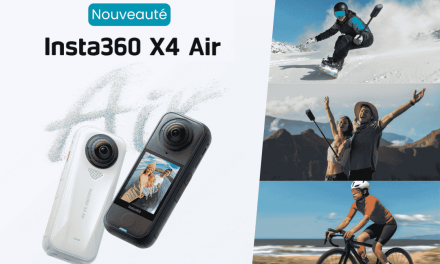 Nouveauté Insta360 : X4 Air, la caméra 360 8K au poids mini
