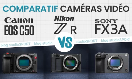 Comparatif caméras vidéo : Canon EOS C50, Nikon ZR et Sony FX3A