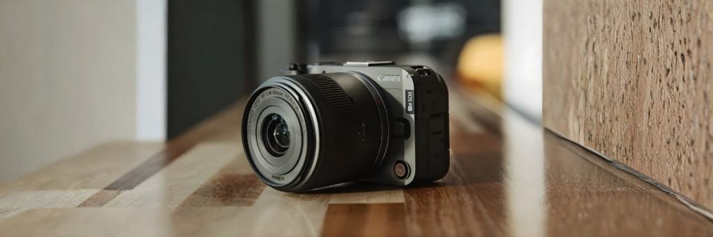 Bannière du boîtier hybride Canon R50V