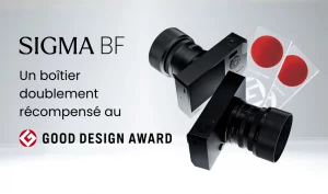 Sigma BF : un boîtier doublement récompensé au Good Design Award