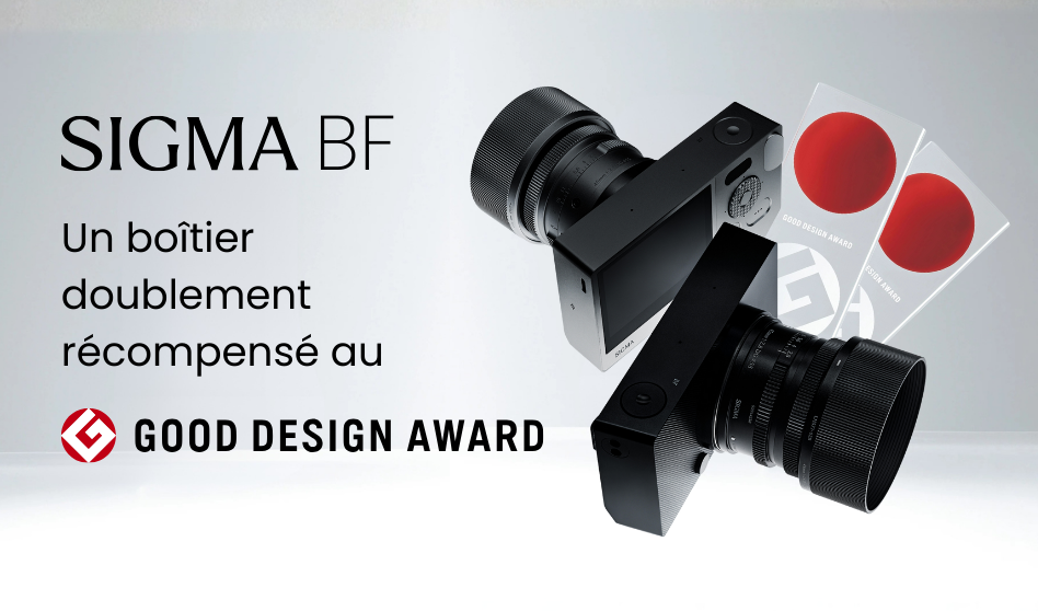 Le Sigma BF récompensé aux Good Design Award