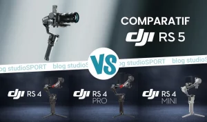 Comparatif DJI RS 5, DJI RS 4 Pro, DJI RS 4 et DJI RS 4 Mini