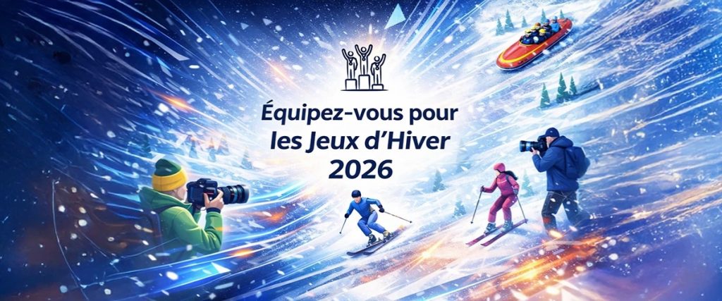 Illustration des JO 2026