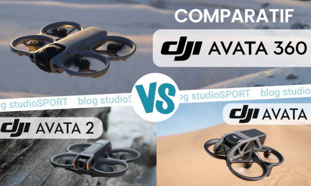 Comparatif DJI Avata 360, DJI Avata 2 et DJI Avata