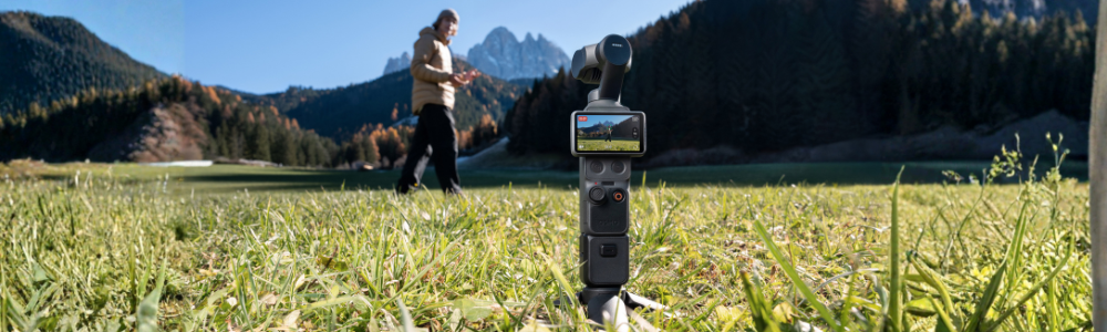 DJI Osmo Pocket 4 en pleine nature