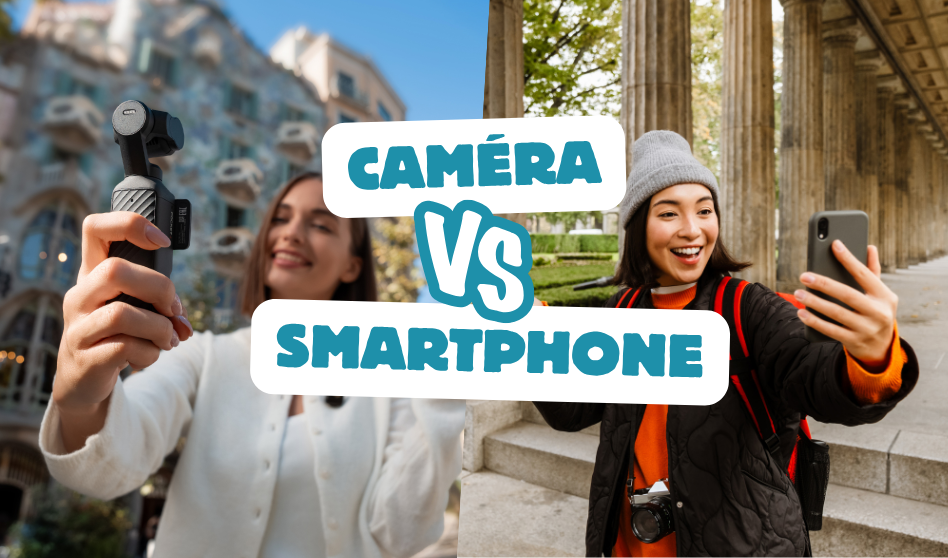 DJI Osmo Pocket 4 vs. smartphone