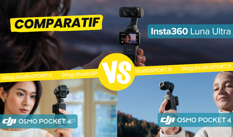 Comparatif Insta360 Luna Ultra