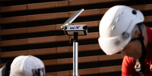 Caméra Enlaps Tikee 4X installée sur un mât
