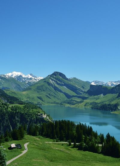Photo drone des Alpes