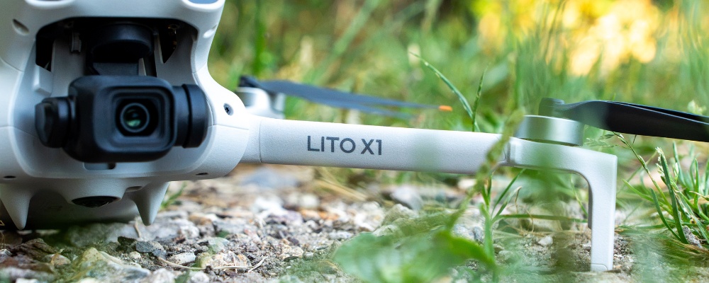 Zoom sur le capteur du DJI Lito X1