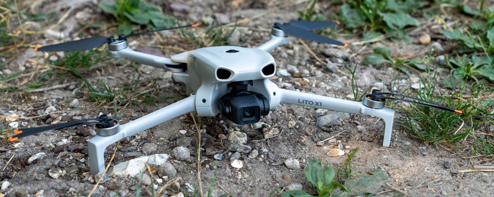 DJI Lito X1 au sol