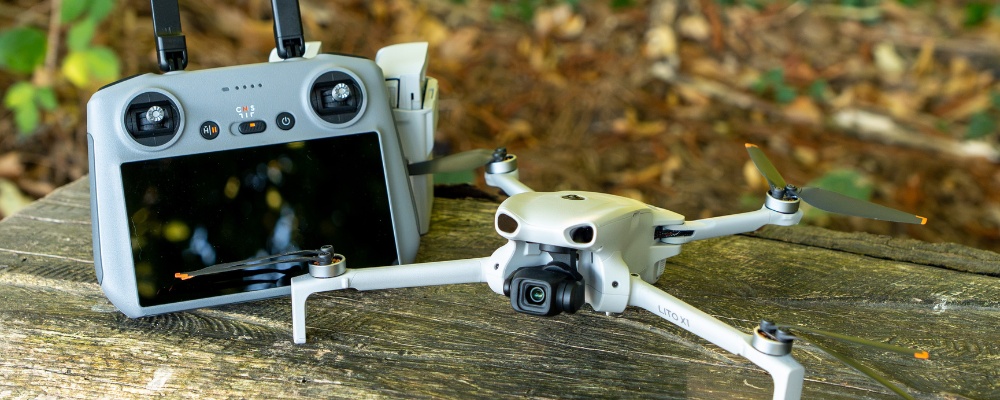 Le DJI Lito X1 et sa radio RC 2