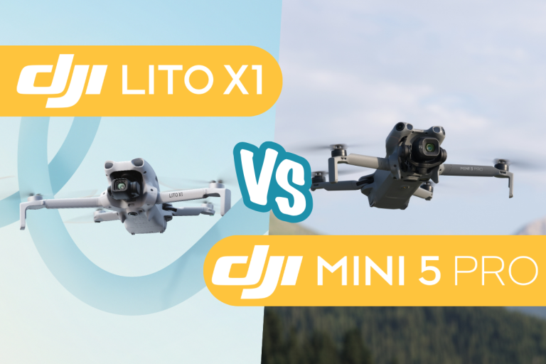Comparatif DJI Lito X1 vs. DJI Mini 5 Pro