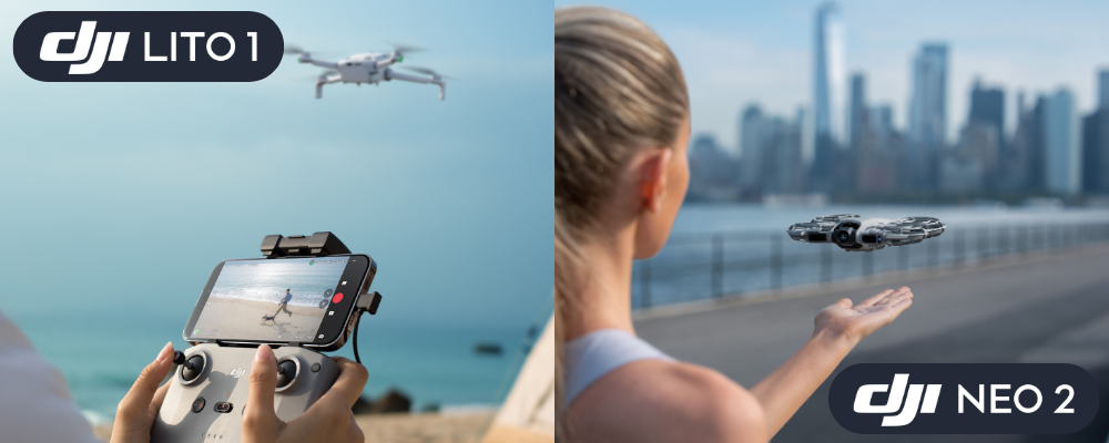 Comparatif DJI Lito 1 vs. DJI Neo 2 : la prise en main