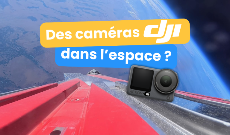 DJI Osmo Action 6 dans l'espace