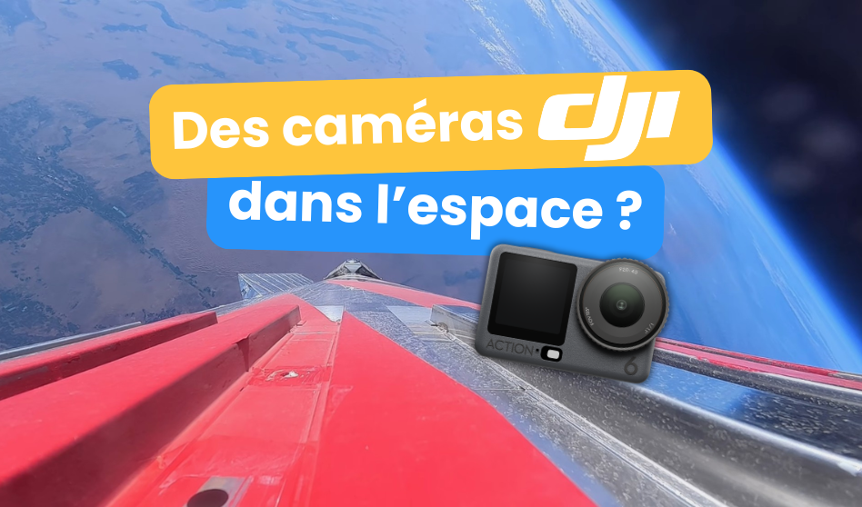 DJI Osmo Action 6 dans l'espace